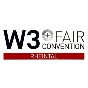 w3 fair convention rheintal vector logo