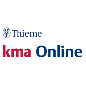 kma online by thieme logo vector