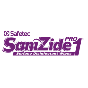 safetec sanizide pro 1 surface disinfectant wipes