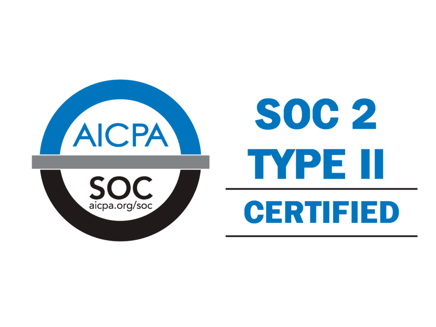 AICPA SOC 2 TYPE II Certified