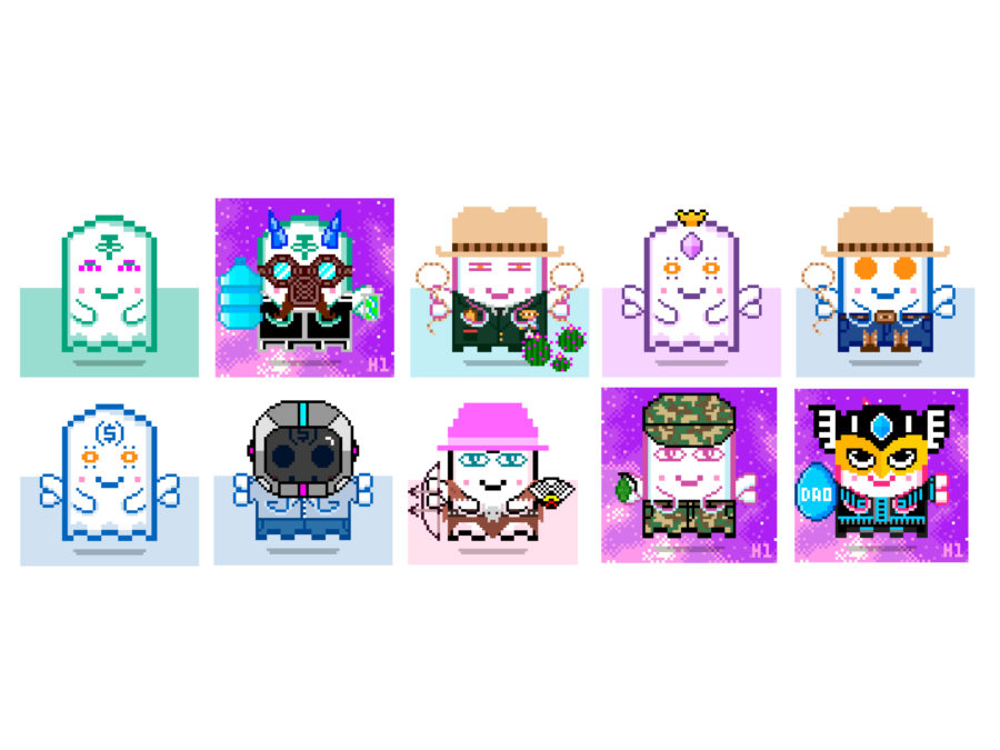 Aavegotchi Pixel Characters