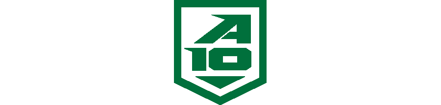 Atlantic 10 Conference Shield in George Mason Green