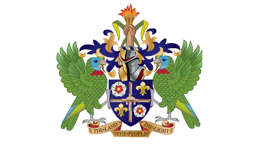 Coat of arms of Saint Lucia