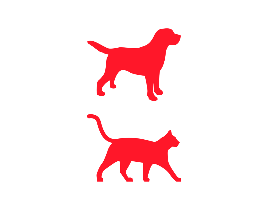 Dog And Cat Silhouette