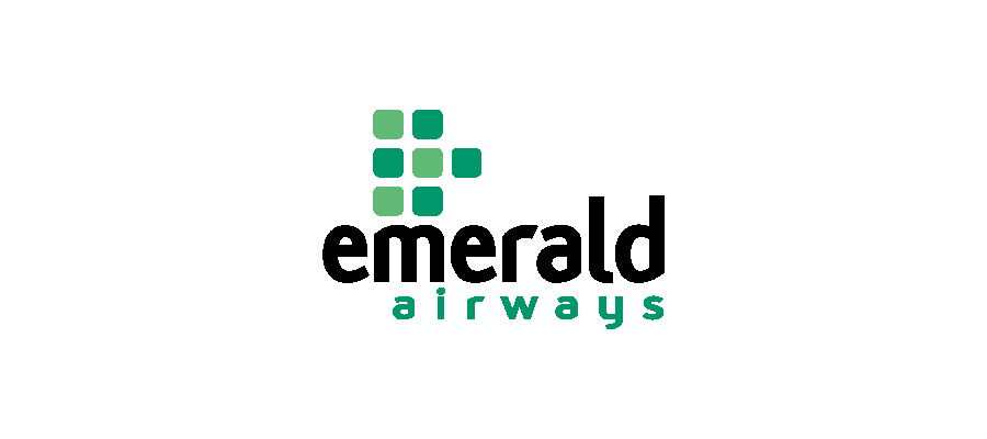 Emerald Flower Logo