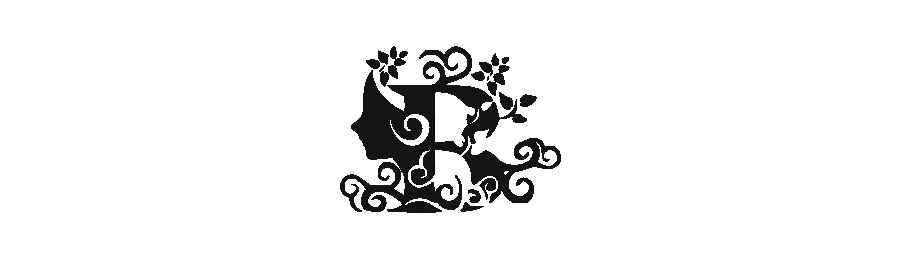 Floral Art B Letter Logo Template