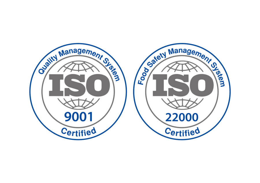 ISO 9001 - ISO 22000 Certified