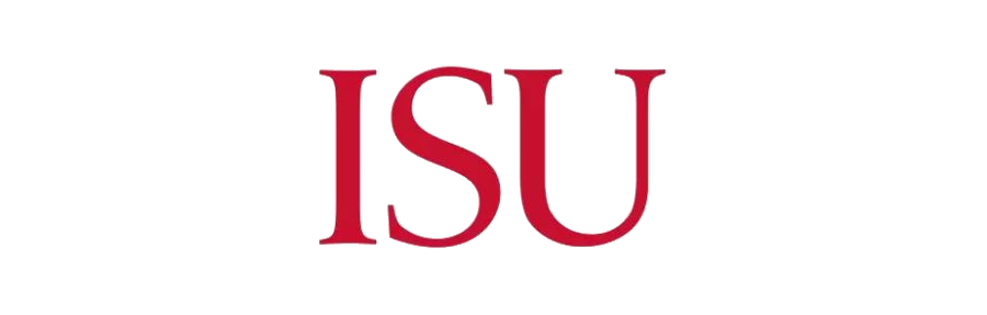 ISU Iowa State University wordmark Red