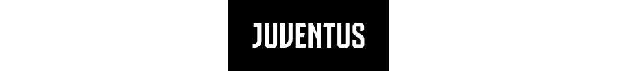 Juventus Fc 2017 Wordmark White On Black