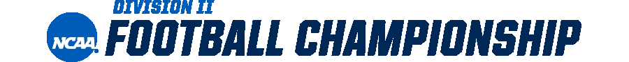 NCAA Division II Football Championship Wordmark