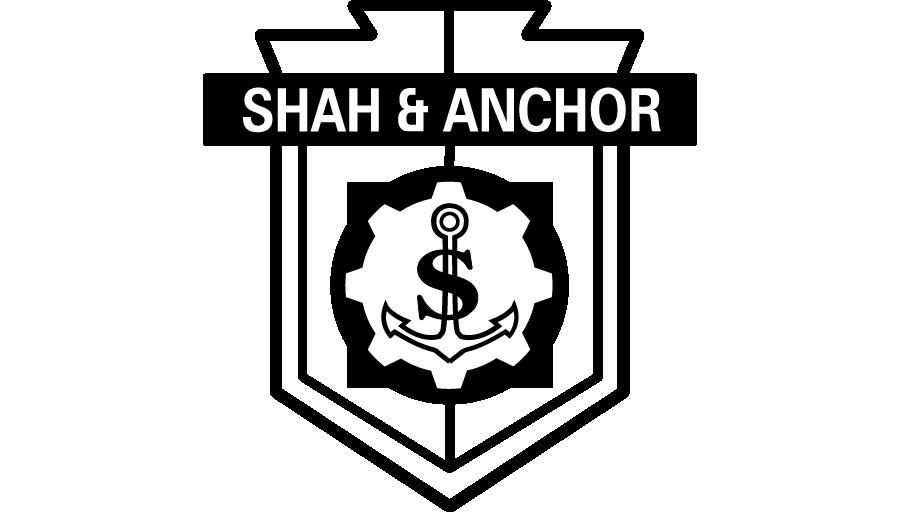 Emblem Anchor Ship Line Art Minimal Logo Graphic by PyruosID · Creative  Fabrica