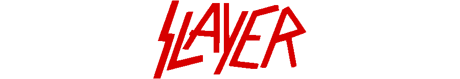 Slayer Wordmark