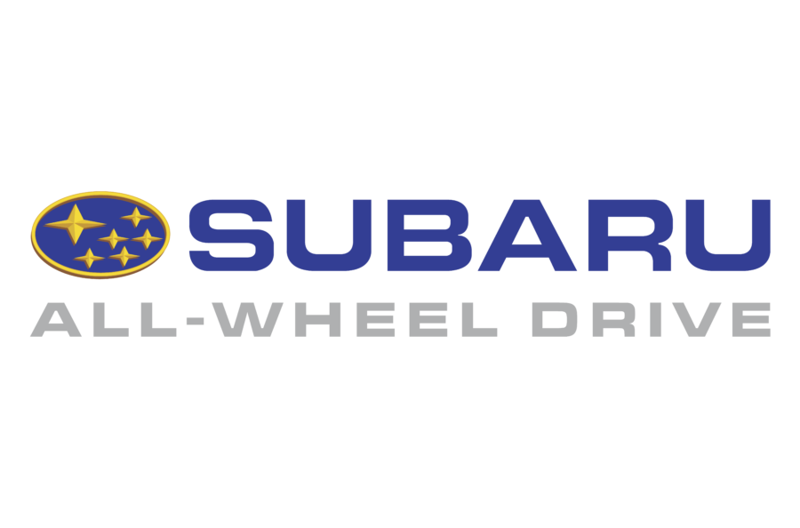 Subaru with Slogan