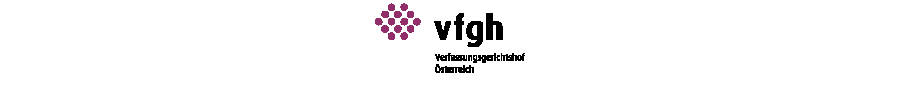 VFGH Österreichische Verfassungsgerichtshof