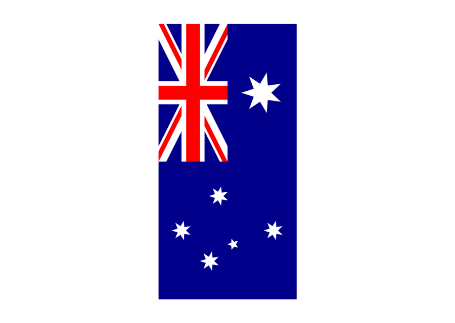 Vertical Flag of Australia