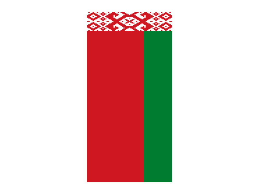 Vertical Flag of Belarus