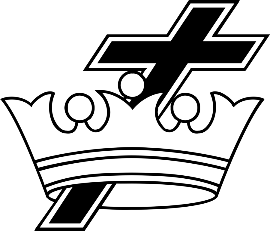 Cross and crown