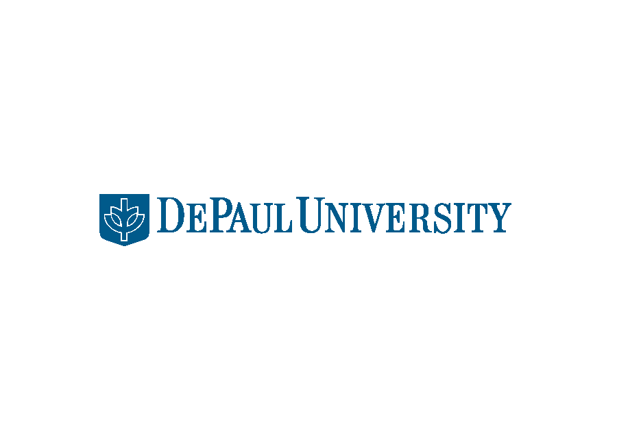 depaul university logo vector