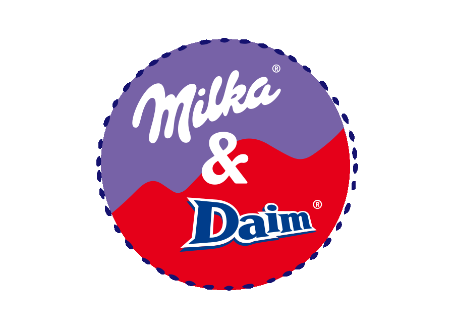 Milka and Daim