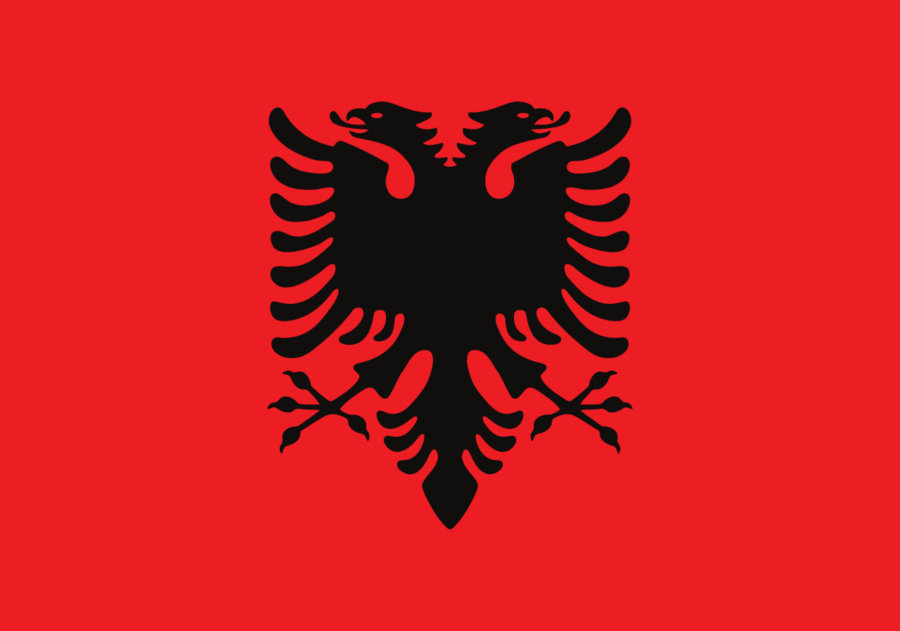 Official Albania flag