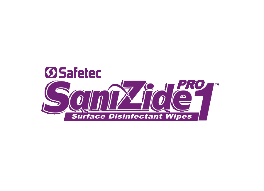 Safetec SaniZide Pro 1 Surface Disinfectant Wipes