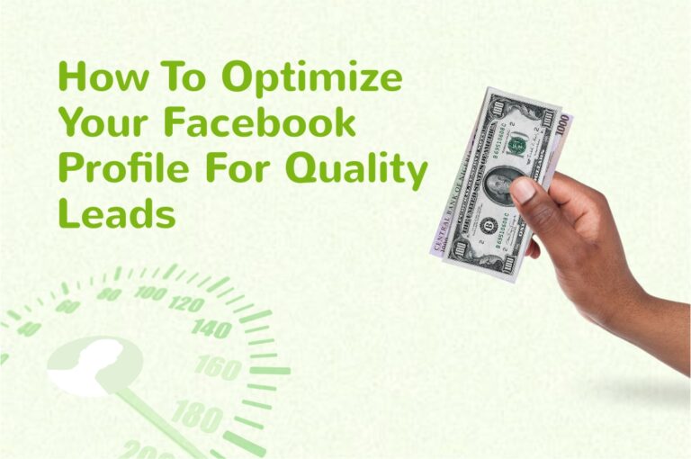 How to Optimize Your Facebook Profile for Quality Leads