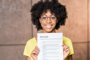 Black Female Job Applicant