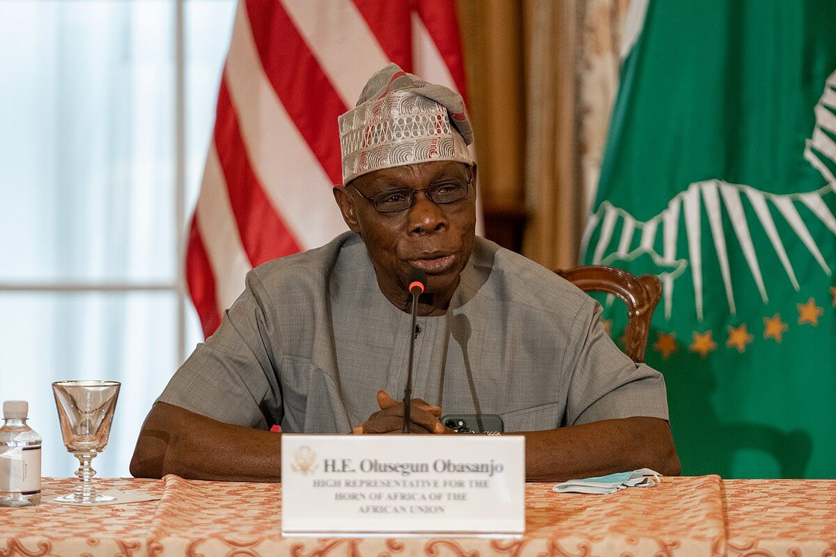Secretary Blinken Meets with African Union High Representative for the Horn of Africa Olusegun Obasanjo
