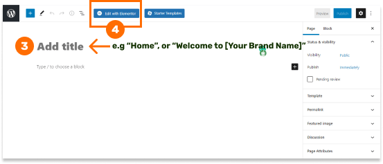 Creating Your Website Homepage Using Elementor