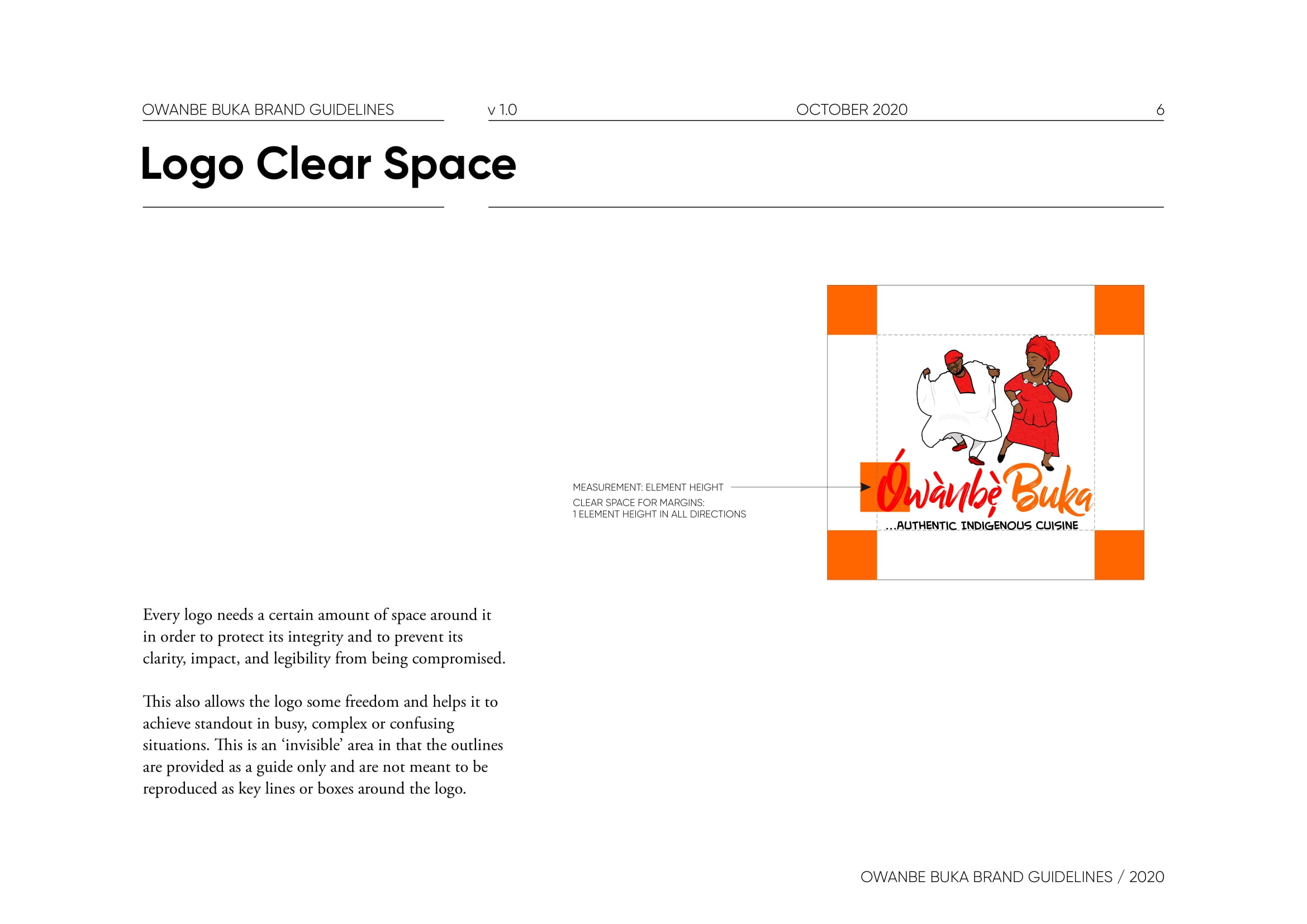 Brand Logo Clear Space