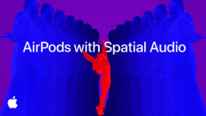 Harry Styles in New Apple Spatial Audio Ad