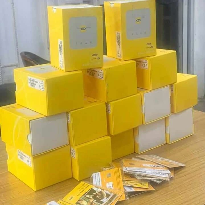 MTN 4G MiFi Devices on Display