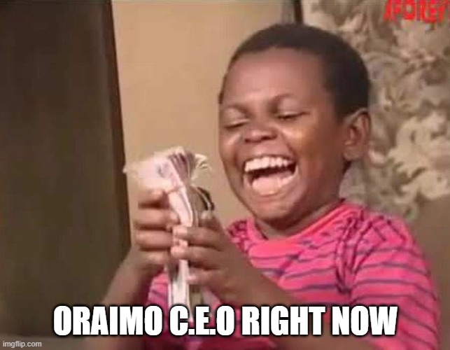 Meme Oraimo CEO right now